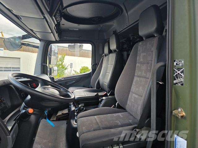 Mercedes-Benz Atego 1018 A 4x4 Pritsche Plane mehrfach vorh. Camión con caja abierta