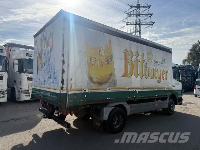 Mercedes-Benz Atego 1022L(1222) Pritsche-Getränke/Euro5/345TKM Curtain sider trucks
