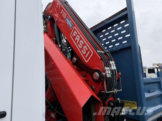 Mercedes-Benz Atego 1623 4X2 Kran Fassi F135 Camion plateau