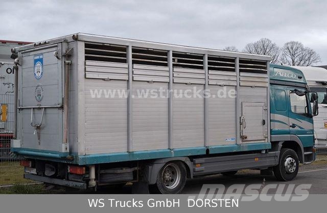 Mercedes-Benz Atego 1223 1 Stock Hohe Gitter Viehtransporter Tiertransporter