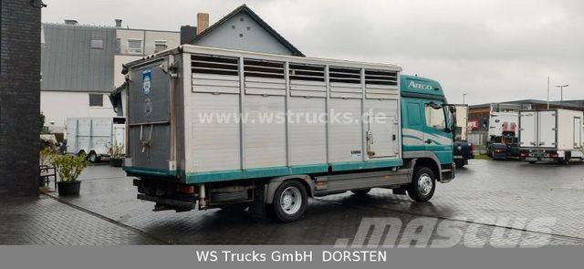 Mercedes-Benz Atego 1223 1 Stock Hohe Gitter Viehtransporter Tiertransporter