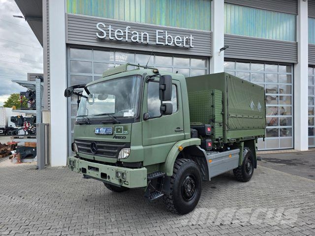 Mercedes-Benz Atego 1018 A 4x4 Pritsche Plane mehrfach vorh. Camión con caja abierta