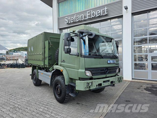 Mercedes-Benz Atego 1018 A 4x4 Pritsche Plane mehrfach vorh. Camión con caja abierta