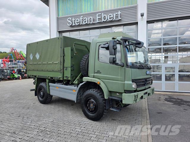 Mercedes-Benz Atego 1018 A 4x4 Pritsche Plane mehrfach vorh. Camión con caja abierta