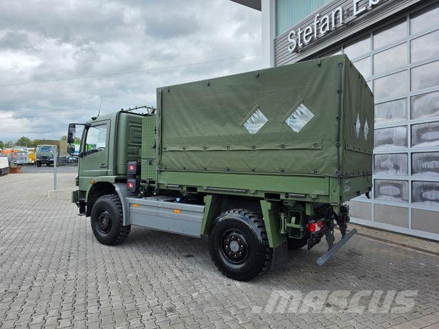 Mercedes-Benz Atego 1018 A 4x4 Pritsche Plane mehrfach vorh. Camión con caja abierta