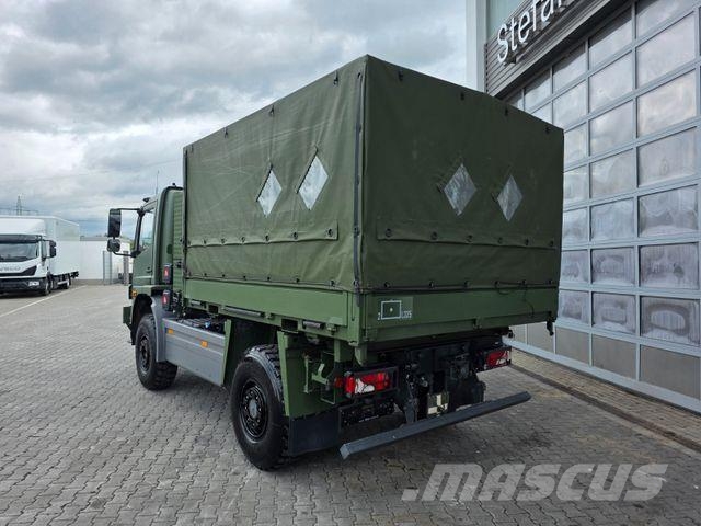 Mercedes-Benz Atego 1018 A 4x4 Pritsche Plane mehrfach vorh. Camión con caja abierta