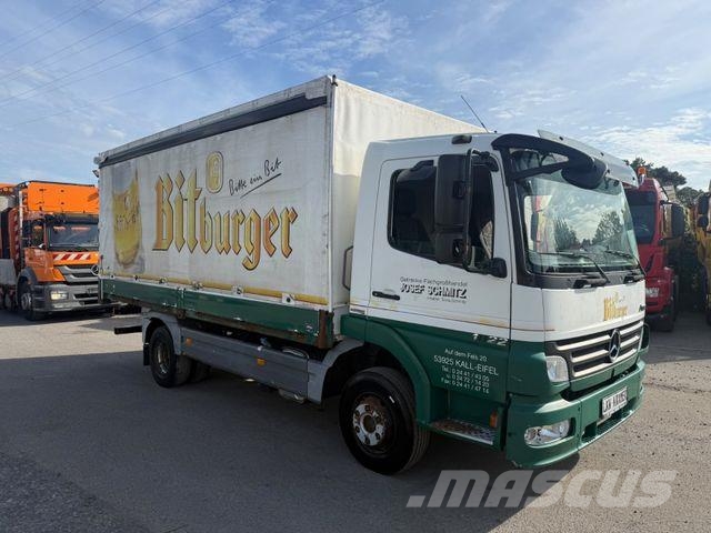 Mercedes-Benz Atego 1022L(1222) Pritsche-Getränke/Euro5/345TKM Curtain sider trucks