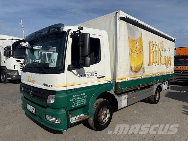 Mercedes-Benz Atego 1022L(1222) Pritsche-Getränke/Euro5/345TKM Curtain sider trucks