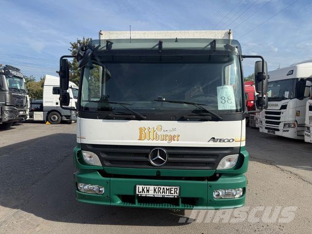 Mercedes-Benz Atego 1022L(1222) Pritsche-Getränke/Euro5/345TKM Curtain sider trucks