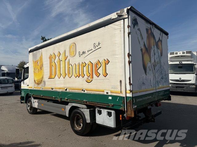 Mercedes-Benz Atego 1022L(1222) Pritsche-Getränke/Euro5/345TKM Curtain sider trucks