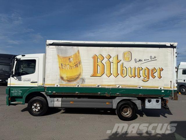 Mercedes-Benz Atego 1022L(1222) Pritsche-Getränke/Euro5/345TKM Curtain sider trucks