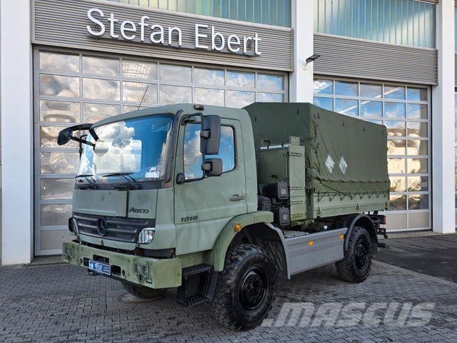 Mercedes-Benz Atego 1018 A 4x4 Pritsche Plane Tovornjaki s ponjavo