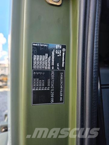 Mercedes-Benz Atego 1018 A 4x4 Pritsche Plane Tovornjaki s ponjavo