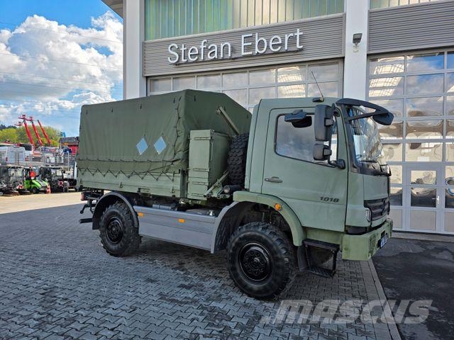 Mercedes-Benz Atego 1018 A 4x4 Pritsche Plane Tovornjaki s ponjavo