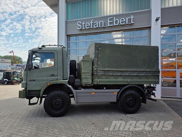 Mercedes-Benz Atego 1018 A 4x4 Pritsche Plane mehrfach vorh. Camión con caja abierta