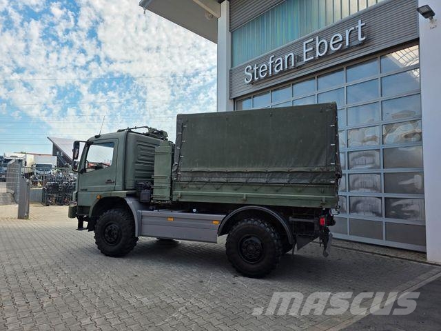 Mercedes-Benz Atego 1018 A 4x4 Pritsche Plane mehrfach vorh. Camión con caja abierta
