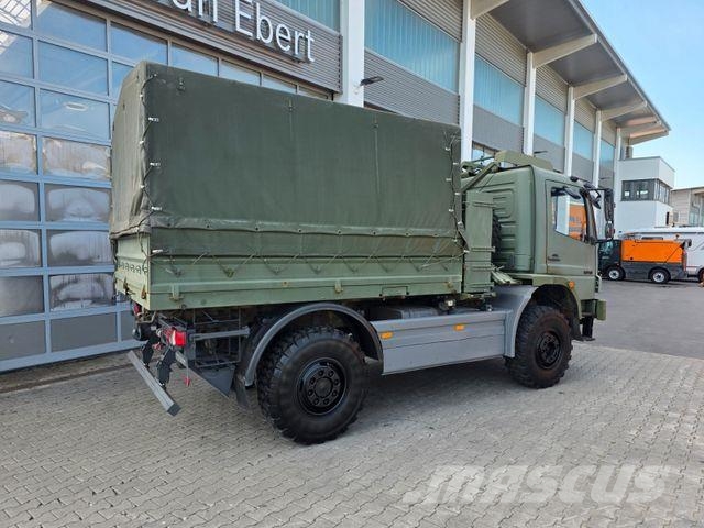 Mercedes-Benz Atego 1018 A 4x4 Pritsche Plane mehrfach vorh. Camión con caja abierta