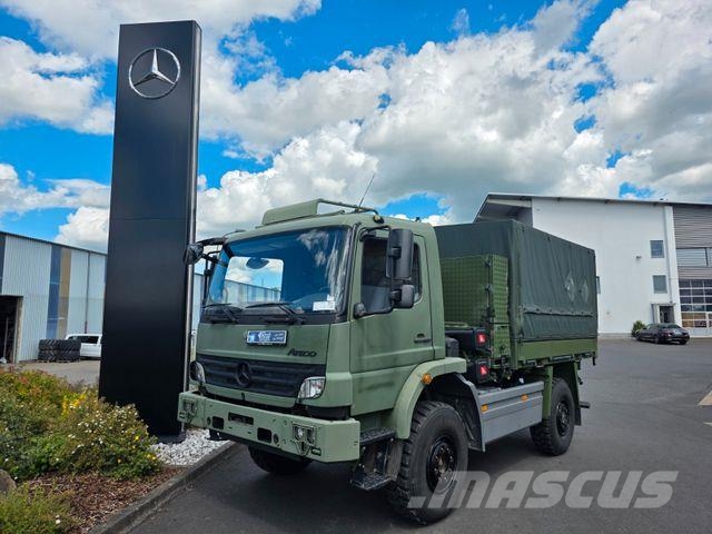 Mercedes-Benz Atego 1018 A 4x4 Pritsche Plane mehrfach vorh. Camión con caja abierta