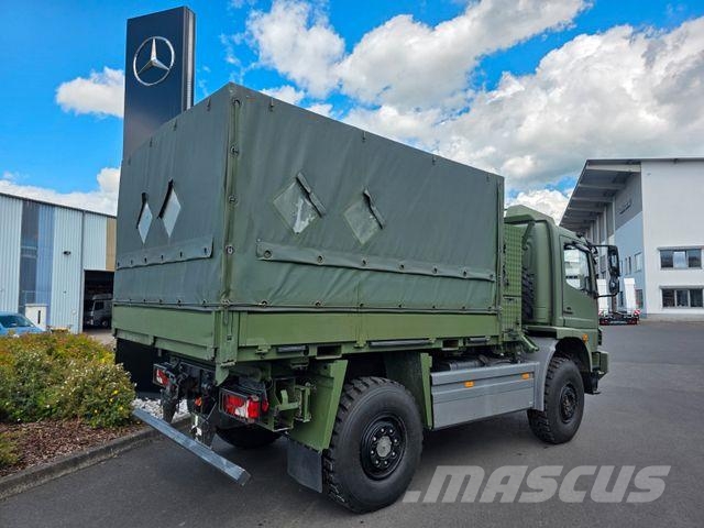 Mercedes-Benz Atego 1018 A 4x4 Pritsche Plane mehrfach vorh. Camión con caja abierta
