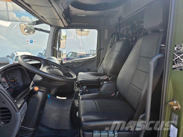 Mercedes-Benz Atego 1018 A 4x4 Pritsche Plane mehrfach vorh. Camión con caja abierta