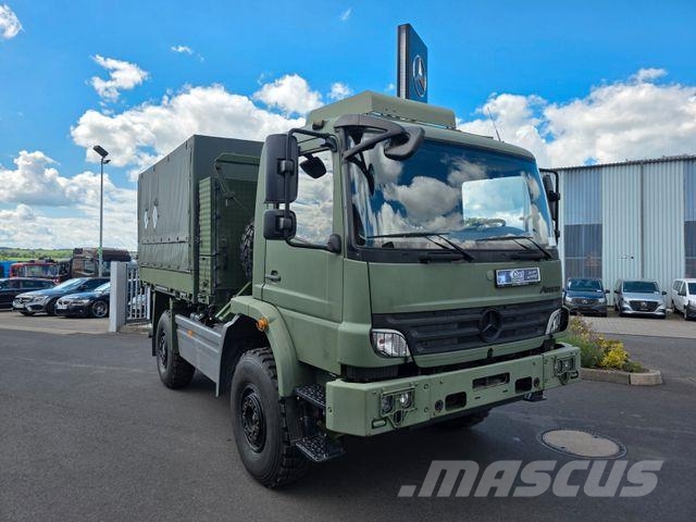Mercedes-Benz Atego 1018 A 4x4 Pritsche Plane mehrfach vorh. Camión con caja abierta