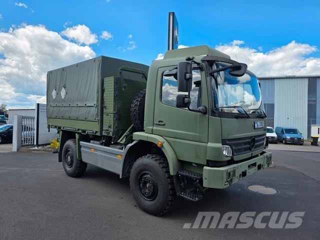 Mercedes-Benz Atego 1018 A 4x4 Pritsche Plane mehrfach vorh. Camión con caja abierta
