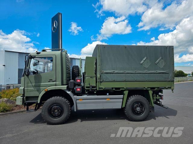 Mercedes-Benz Atego 1018 A 4x4 Pritsche Plane mehrfach vorh. Camión con caja abierta