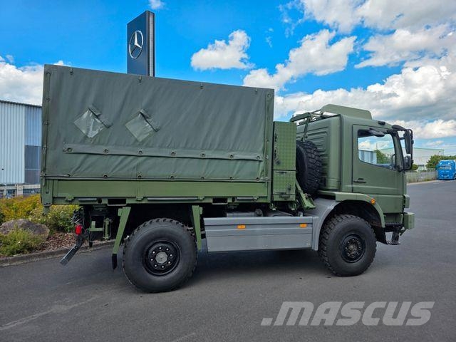 Mercedes-Benz Atego 1018 A 4x4 Pritsche Plane mehrfach vorh. Camión con caja abierta