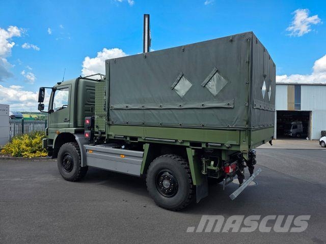 Mercedes-Benz Atego 1018 A 4x4 Pritsche Plane mehrfach vorh. Camión con caja abierta