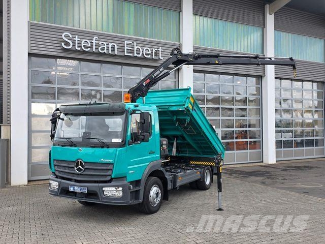 Mercedes-Benz Atego 1223 KK HIAB X-HIDUO 082 Funk 2x AHK شاحنات قلابة