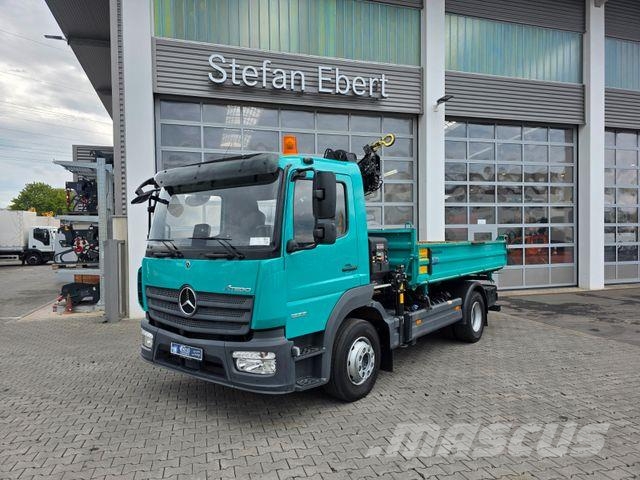 Mercedes-Benz Atego 1223 KK HIAB X-HIDUO 082 Funk 2x AHK شاحنات قلابة