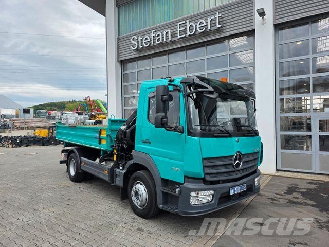 Mercedes-Benz Atego 1223 KK HIAB X-HIDUO 082 Funk 2x AHK شاحنات قلابة
