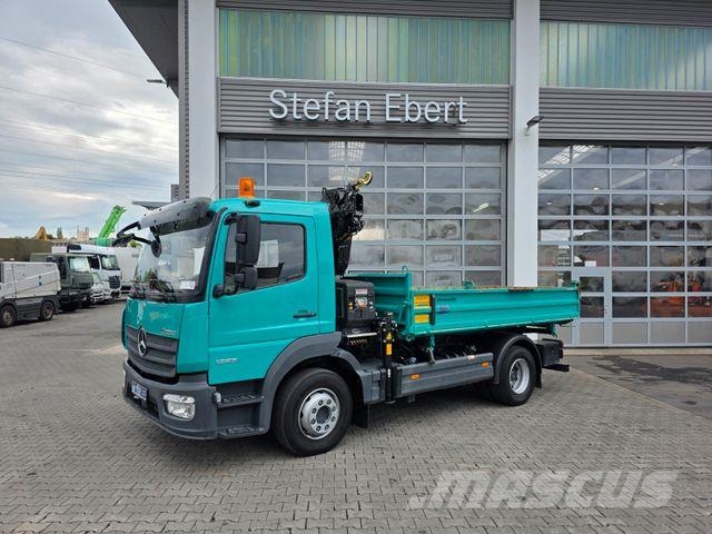 Mercedes-Benz Atego 1223 KK HIAB X-HIDUO 082 Funk 2x AHK شاحنات قلابة