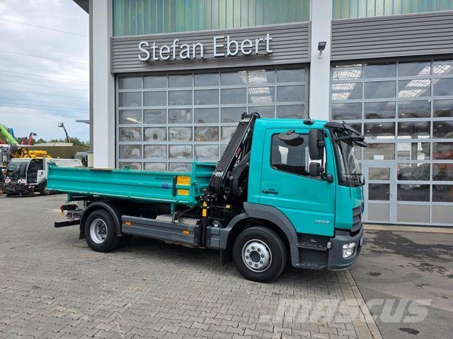 Mercedes-Benz Atego 1223 KK HIAB X-HIDUO 082 Funk 2x AHK شاحنات قلابة