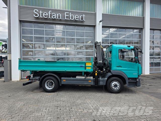 Mercedes-Benz Atego 1223 KK HIAB X-HIDUO 082 Funk 2x AHK شاحنات قلابة