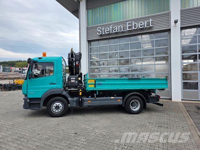 Mercedes-Benz Atego 1223 KK HIAB X-HIDUO 082 Funk 2x AHK شاحنات قلابة