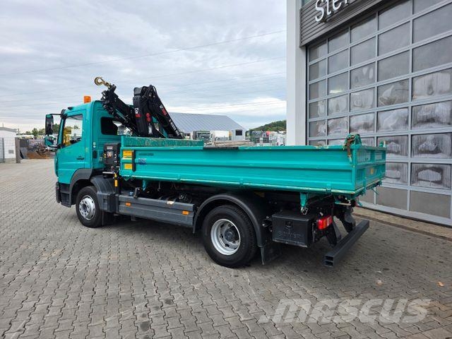 Mercedes-Benz Atego 1223 KK HIAB X-HIDUO 082 Funk 2x AHK شاحنات قلابة