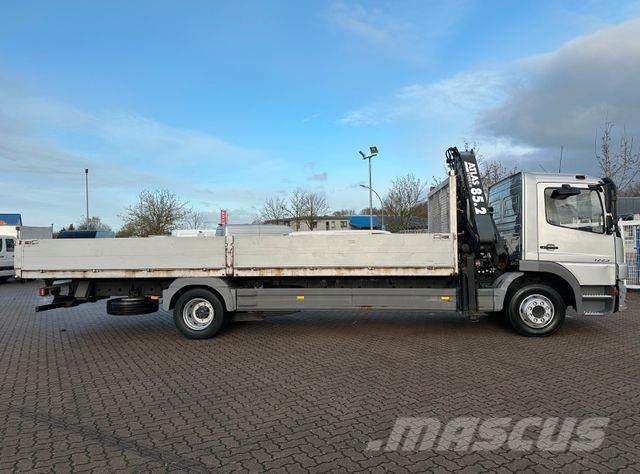 Mercedes-Benz Atego 1223 BL 7.2m Pritsche/Atlas Kran/AC/2x AHK Flatbed / Dropside trucks