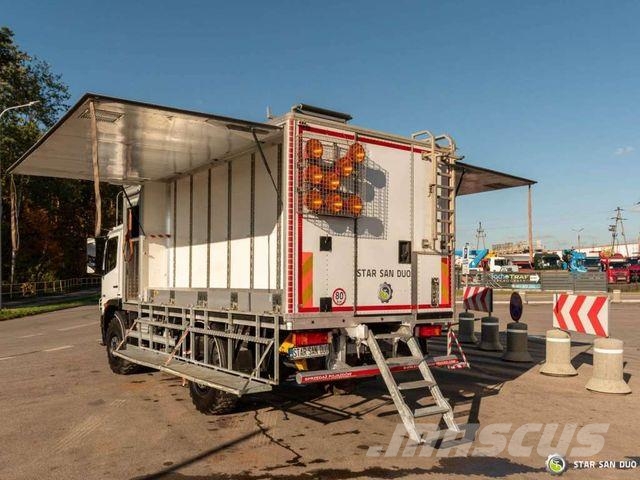 Mercedes-Benz Atego 1226 4x4 mobile workshop chassis Camiones chasis