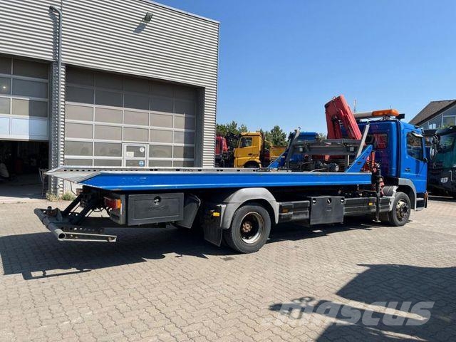 Mercedes-Benz Atego 1218 L Pritsche Kran Verschiebepl.+Brille Camiones grúa
