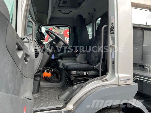 Mercedes-Benz Atego 1223 4x2 Böcker-Dachdeckerkran Vlakke laadvloer met kraan