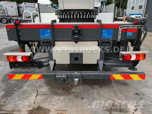 Mercedes-Benz Atego 1223 4x2 Böcker-Dachdeckerkran Vlakke laadvloer met kraan