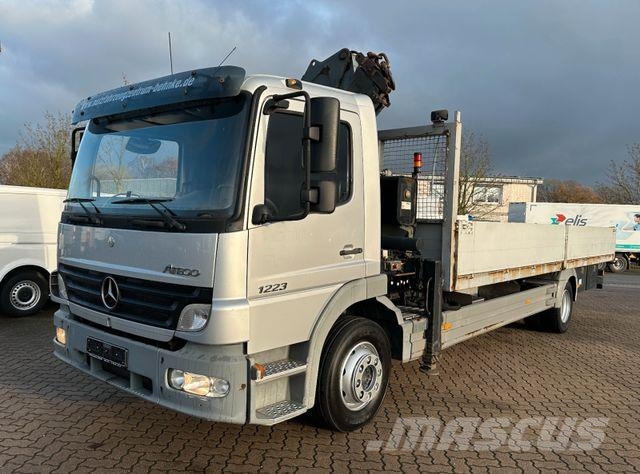 Mercedes-Benz Atego 1223 BL 7.2m Pritsche/Atlas Kran/AC/2x AHK Madelautod