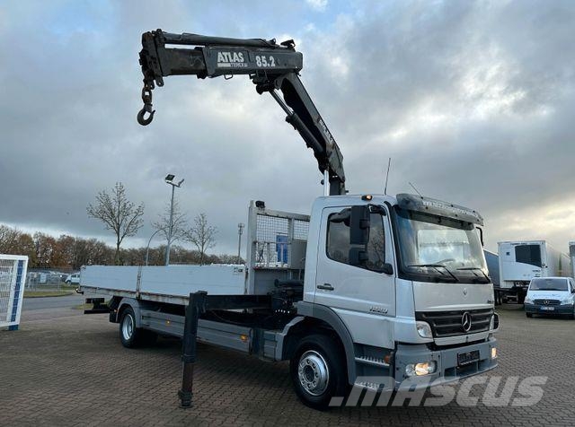 Mercedes-Benz Atego 1223 BL 7.2m Pritsche/Atlas Kran/AC/2x AHK Madelautod