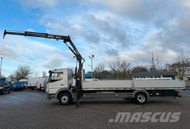 Mercedes-Benz Atego 1223 BL 7.2m Pritsche/Atlas Kran/AC/2x AHK Madelautod