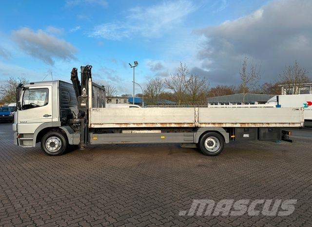 Mercedes-Benz Atego 1223 BL 7.2m Pritsche/Atlas Kran/AC/2x AHK Madelautod