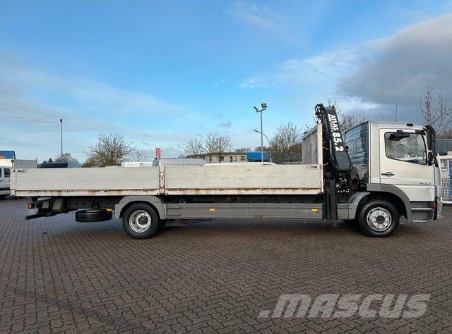 Mercedes-Benz Atego 1223 BL 7.2m Pritsche/Atlas Kran/AC/2x AHK Madelautod