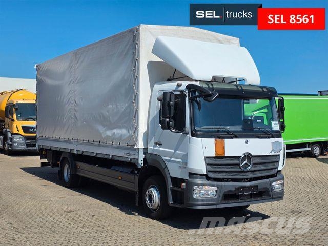 Mercedes-Benz Atego 1224 / Euro: 6E | Aluklappen | Ladebordwa Pritsche & Plane