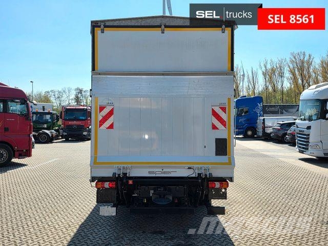 Mercedes-Benz Atego 1224 / Euro: 6E | Aluklappen | Ladebordwa Pritsche & Plane