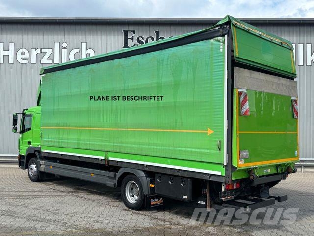 Mercedes-Benz Atego 1224 | MBB 2000K LBW*Edscha*Klima*AHK*1.Hd Camión con caja abierta